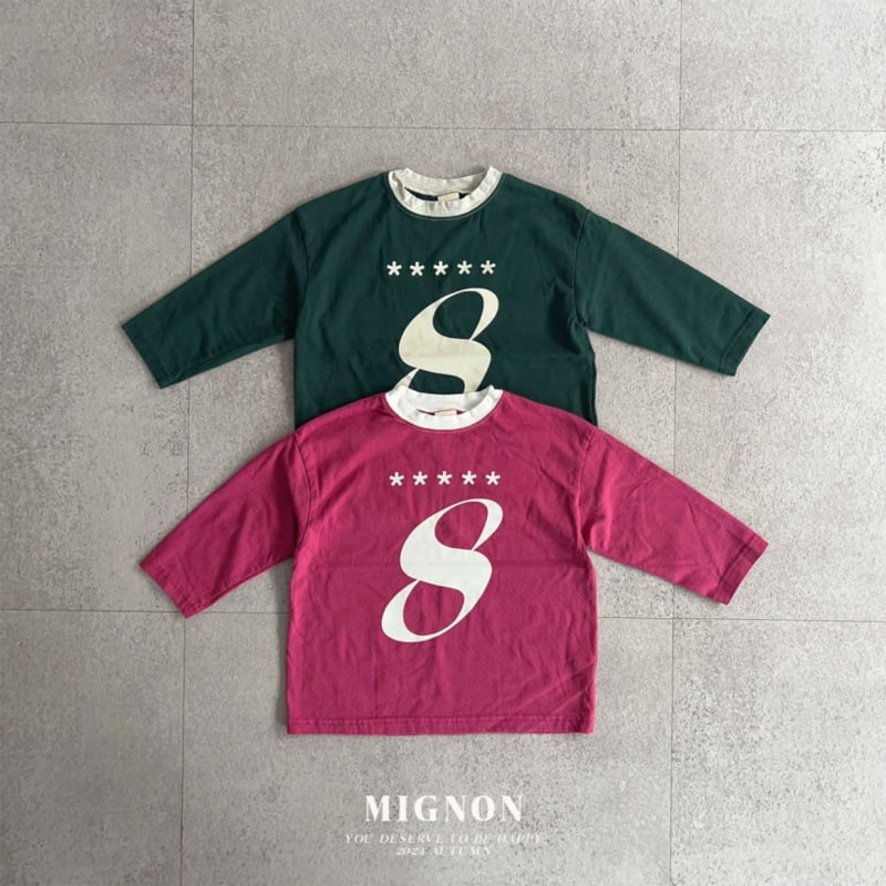 Mignon - Korean Children Fashion - #designkidswear - 8 Colored Tee