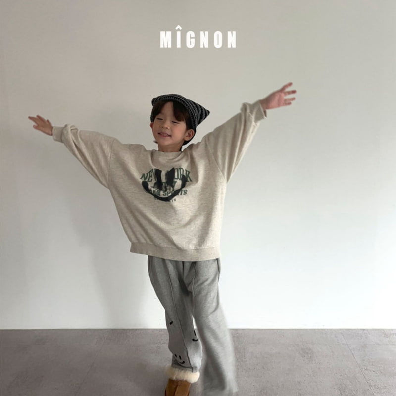 Mignon - Korean Children Fashion - #designkidswear - New York Smile Sewatshirts - 12