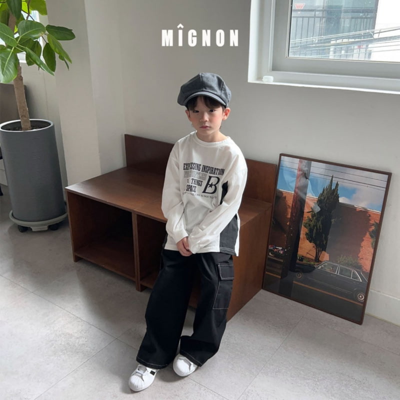 Mignon - Korean Children Fashion - #discoveringself - Truck Colored Tee - 11