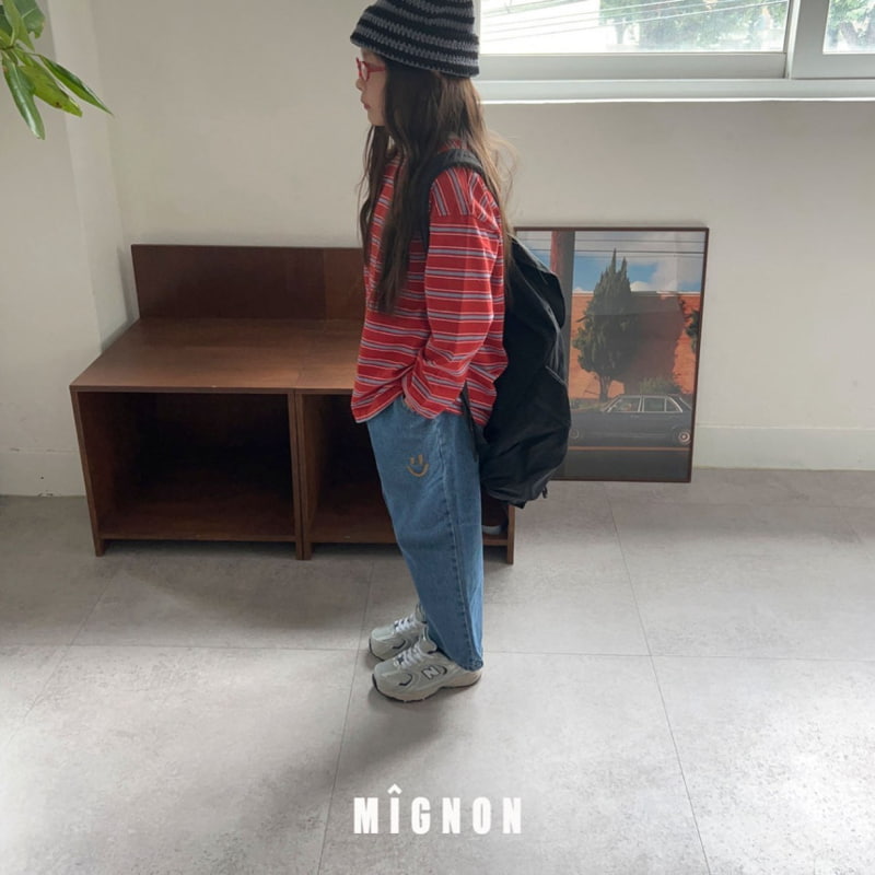 Mignon - Korean Children Fashion - #designkidswear - Merry Stripe Tee - 4