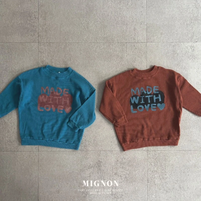 Mignon - Korean Children Fashion - #discoveringself - With Love Sweatshirts