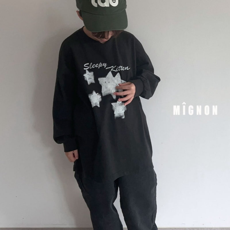 Mignon - Korean Children Fashion - #discoveringself - Kitten Over Tee - 4