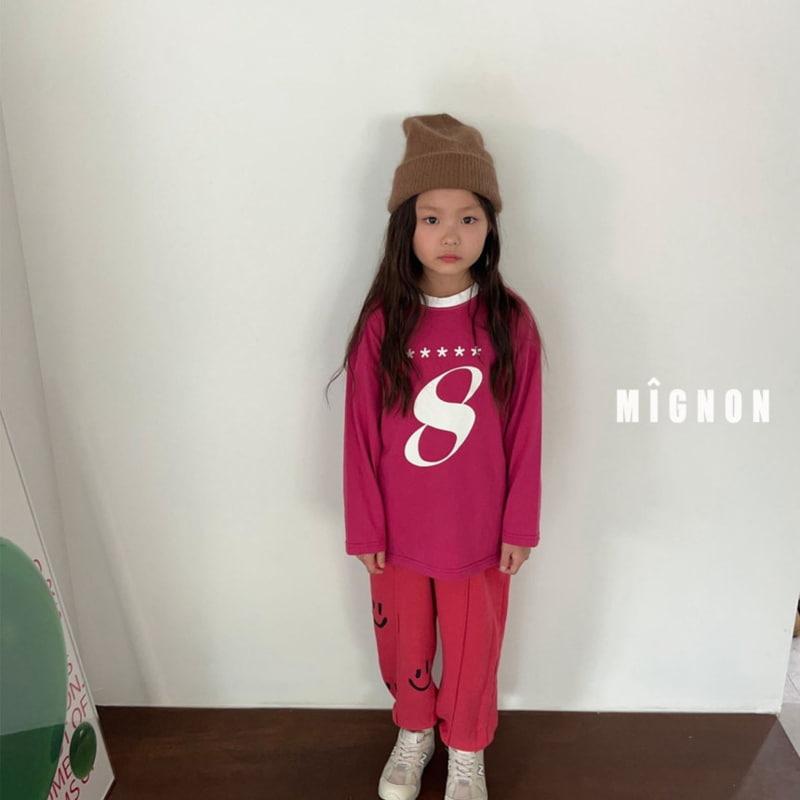 Mignon - Korean Children Fashion - #kidsstore - 8 Colored Tee - 5