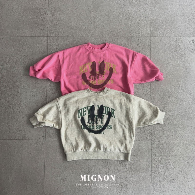 Mignon - Korean Children Fashion - #kidzfashiontrend - New York Smile Sewatshirts