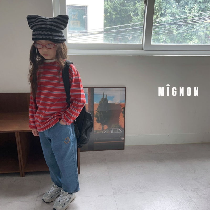 Mignon - Korean Children Fashion - #littlefashionista - Merry Stripe Tee - 10