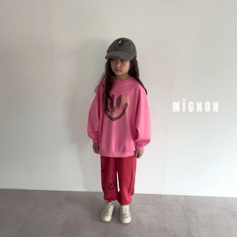 Mignon - Korean Children Fashion - #littlefashionista - New York Smile Sewatshirts - 3