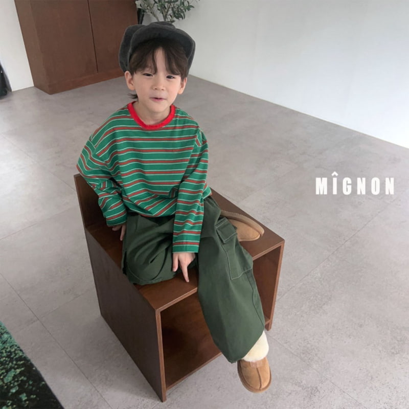 Mignon - Korean Children Fashion - #minifashionista - Merry Stripe Tee - 12