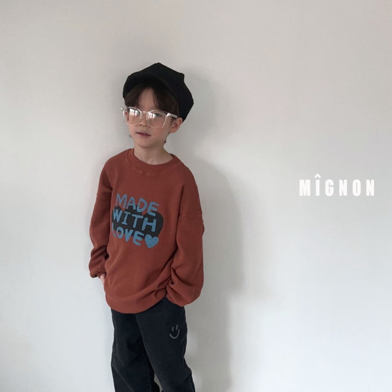 Mignon - Korean Children Fashion - #prettylittlegirls - With Love Sweatshirts - 10