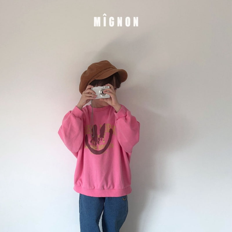 Mignon - Korean Children Fashion - #stylishchildhood - New York Smile Sewatshirts - 9