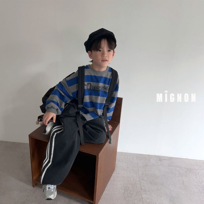 Mignon - Korean Children Fashion - #todddlerfashion - Retro Crop Tee - 2