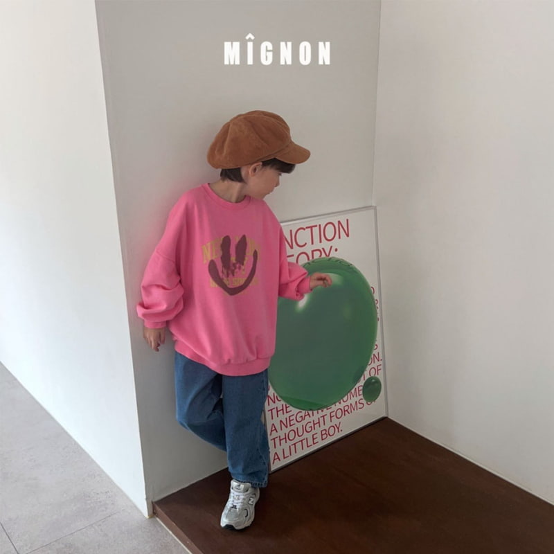 Mignon - Korean Children Fashion - #todddlerfashion - New York Smile Sewatshirts - 7