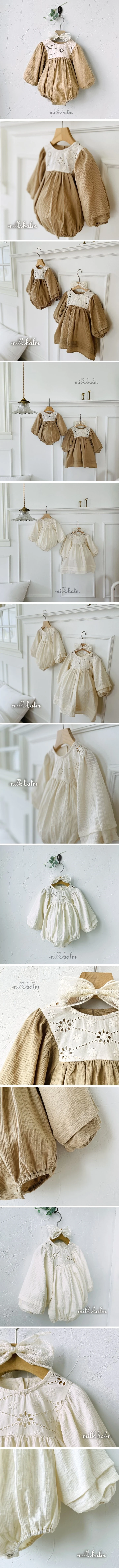 Milk Balm - Korean Baby Fashion - #babywear - Alo Bodysuit