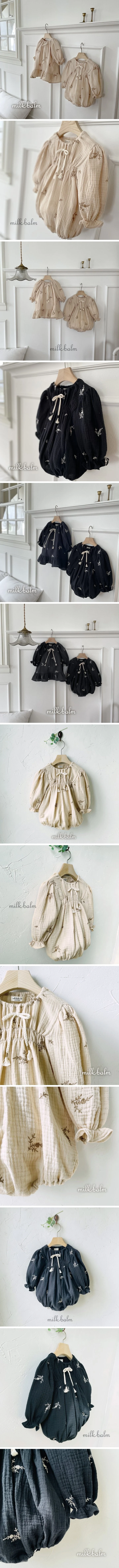 Milk Balm - Korean Children Fashion - #fashionkids - Liley Boddysuit