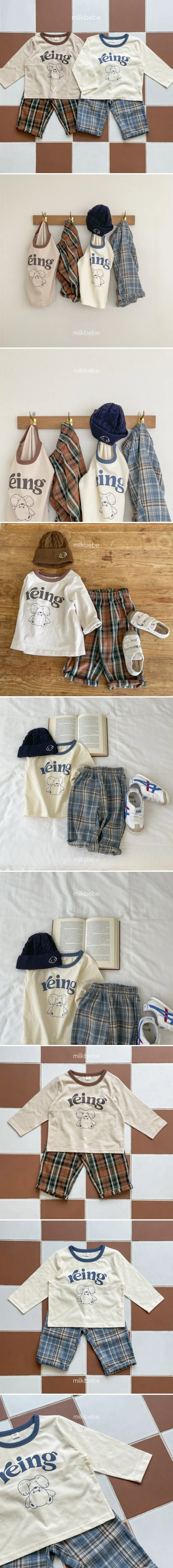 Milk Bebe - Korean Children Fashion - #prettylittlegirls - Bear Top Bottom Set