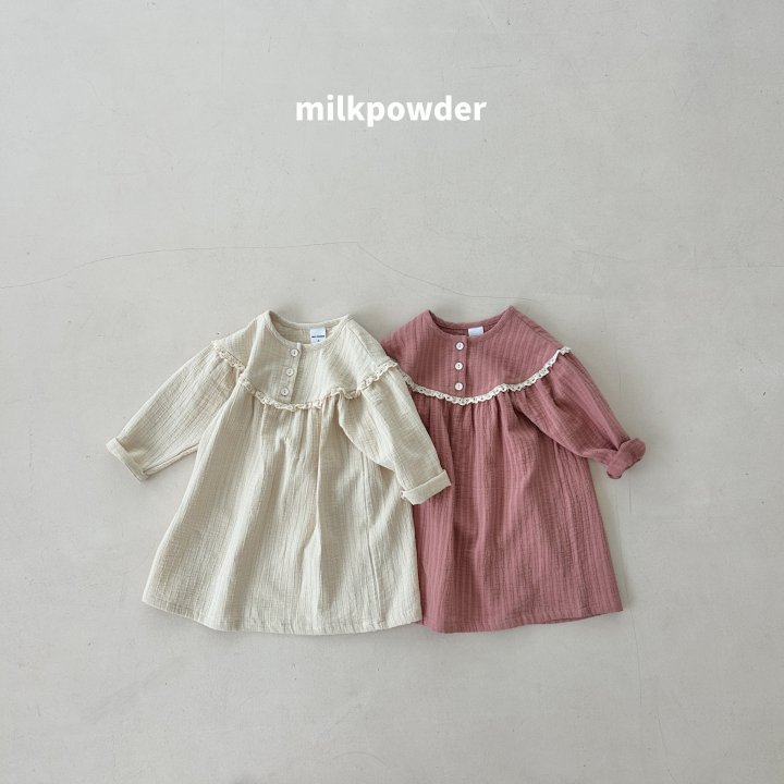 Milk Powder - Korean Children Fashion - #childofig - Dally One-piece