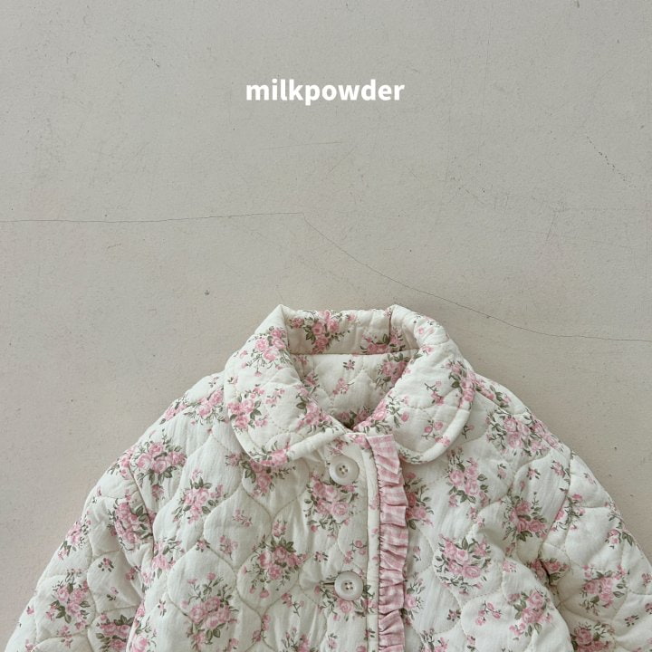 Milk Powder - Korean Children Fashion - #childofig - Peach Padding Jumper - 8