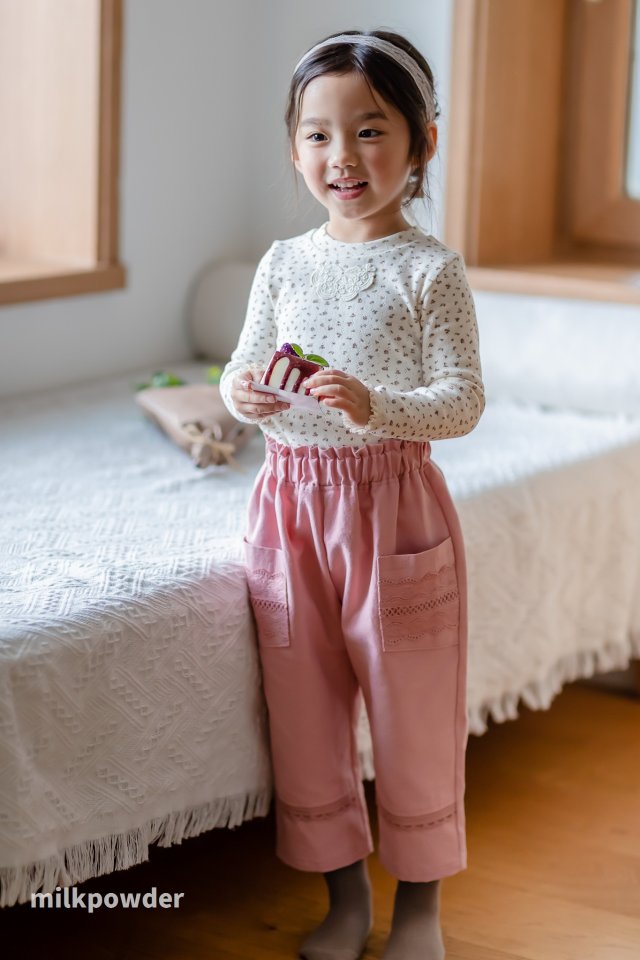 Milk Powder - Korean Children Fashion - #kidsshorts - Bukin Pants - 5