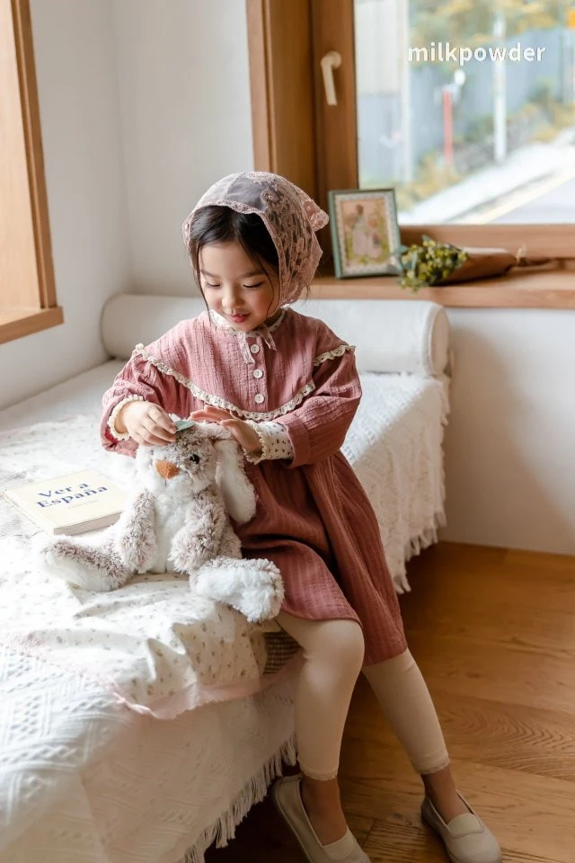 Milk Powder - Korean Children Fashion - #kidsstore - Chewing Leggings - 3