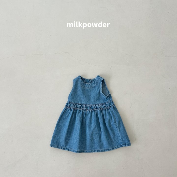 Milk Powder - Korean Children Fashion - #minifashionista - Chongchong Denim One-piece