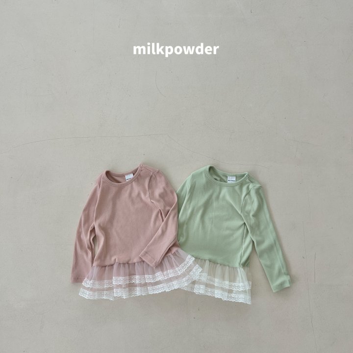 Milk Powder - Korean Children Fashion - #prettylittlegirls - Laura Tee