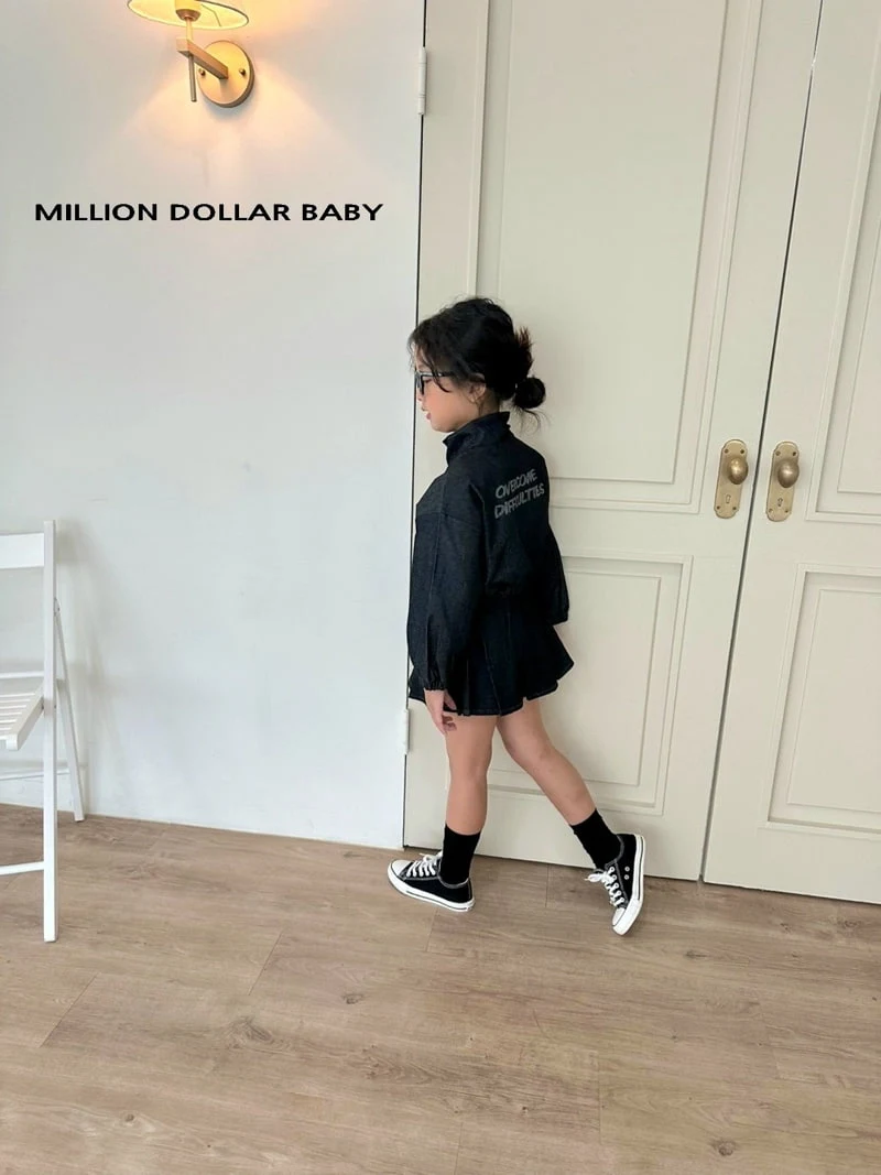 Million Dollar Baby - Korean Children Fashion - #Kfashion4kids - Hedge Denim Anorak - 10