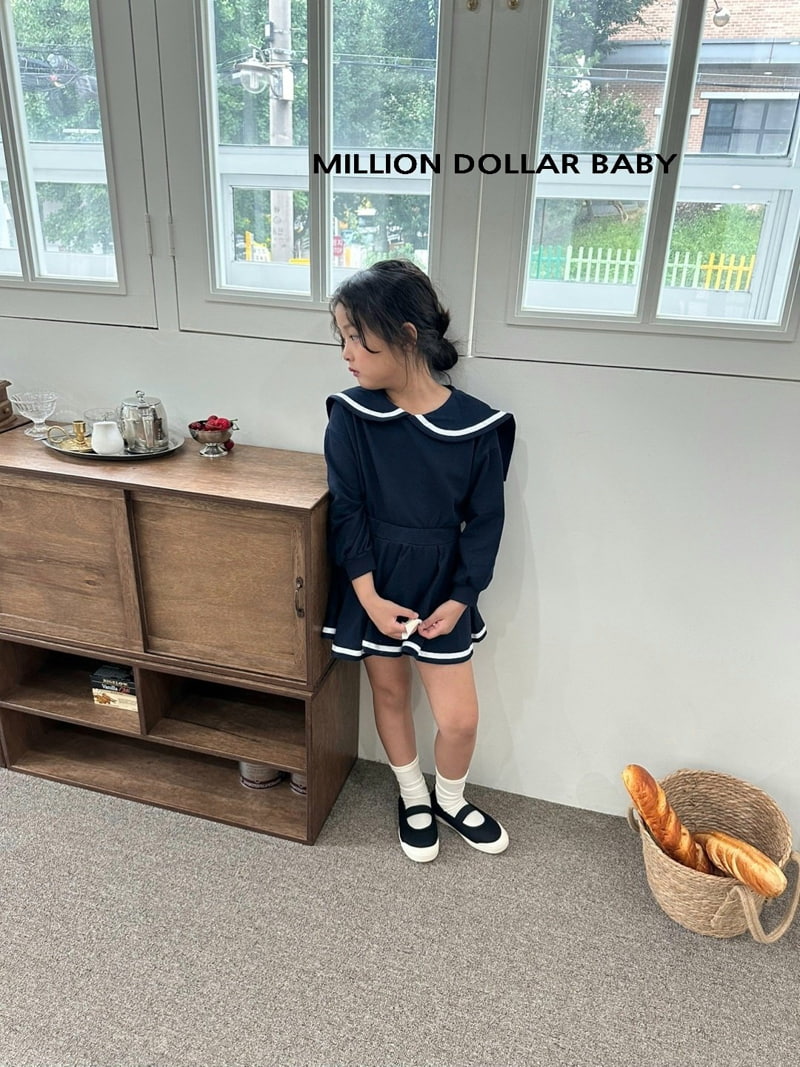 Million Dollar Baby - Korean Children Fashion - #childrensboutique - Sailor Oui Set - 7