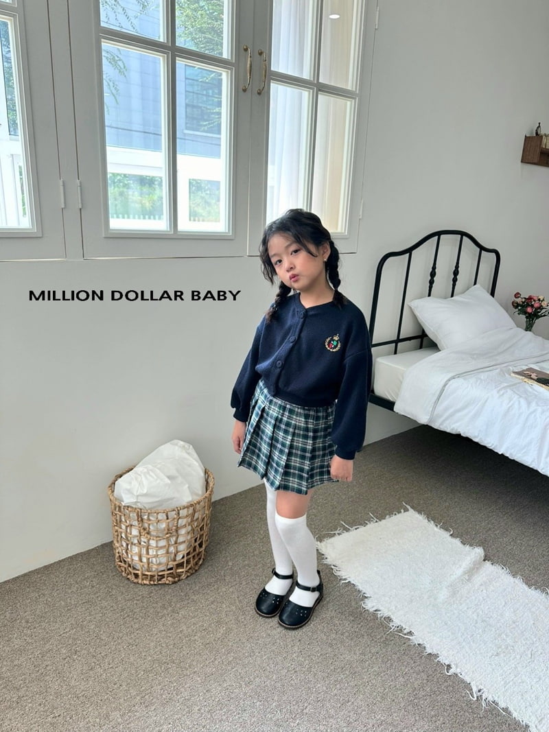 Million Dollar Baby - Korean Children Fashion - #childrensboutique - School Cardigan - 5