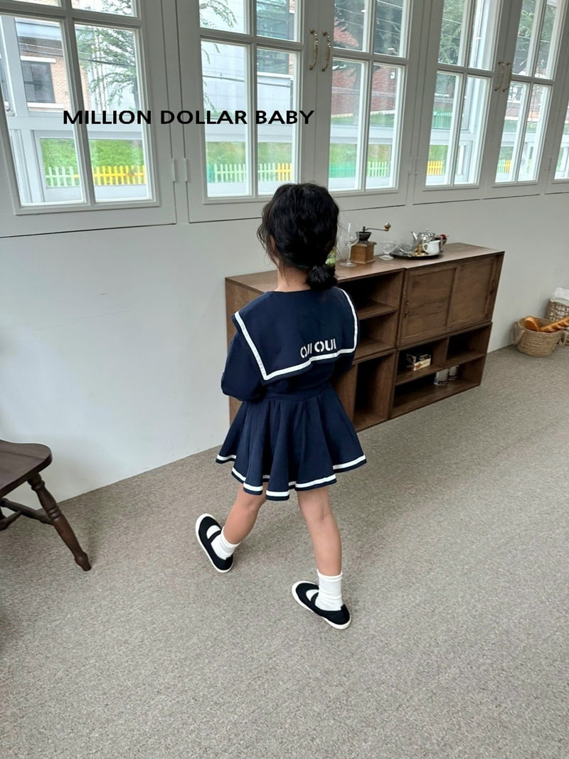 Million Dollar Baby - Korean Children Fashion - #designkidswear - Sailor Oui Set - 8