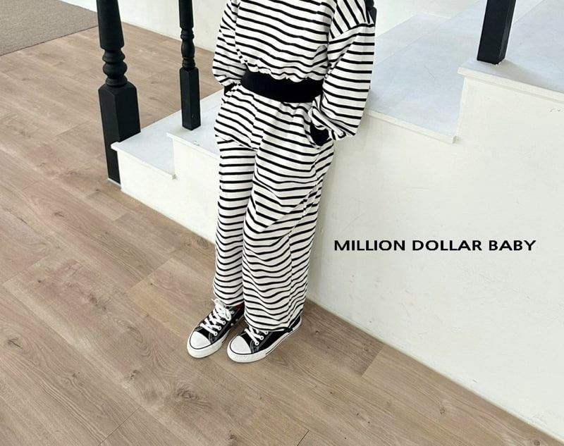 Million Dollar Baby - Korean Children Fashion - #kidsstore - Strile String Pants