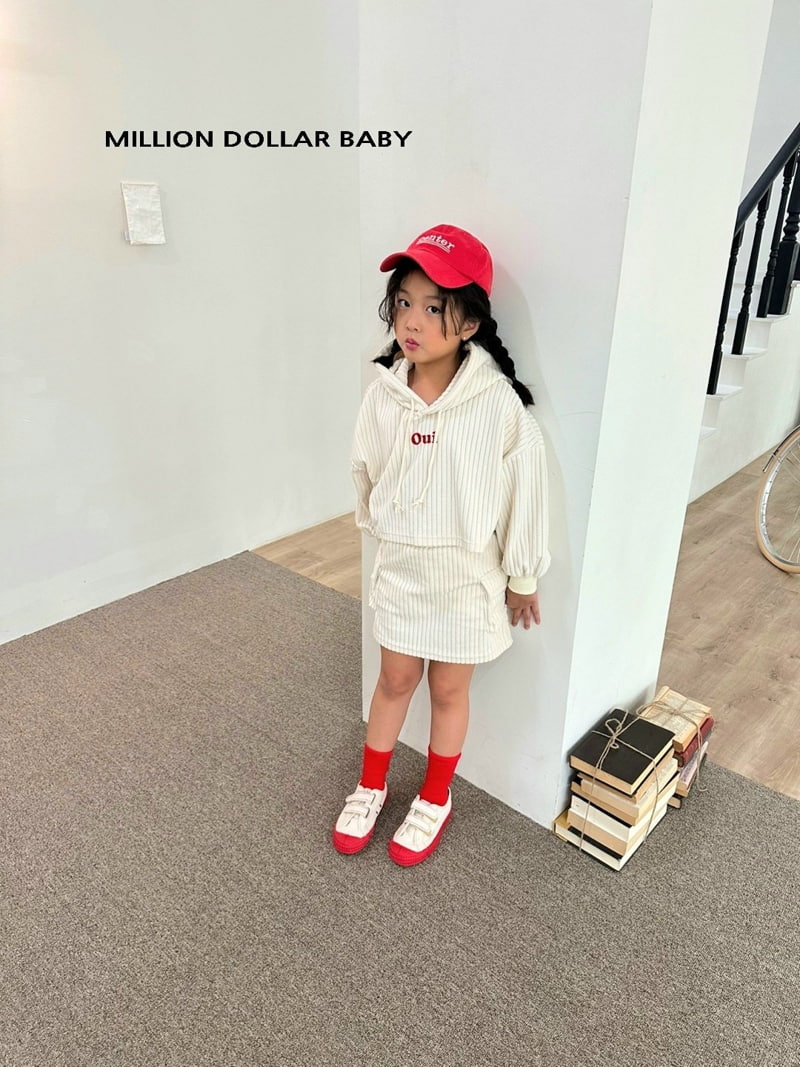 Million Dollar Baby - Korean Children Fashion - #littlefashionista - Big Rib Cargo Skirt - 6