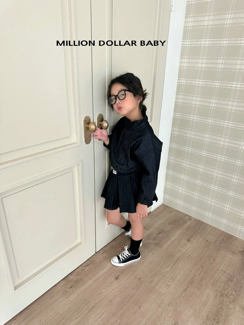 Million Dollar Baby - Korean Children Fashion - #littlefashionista - Hedge Denim Anorak - 11