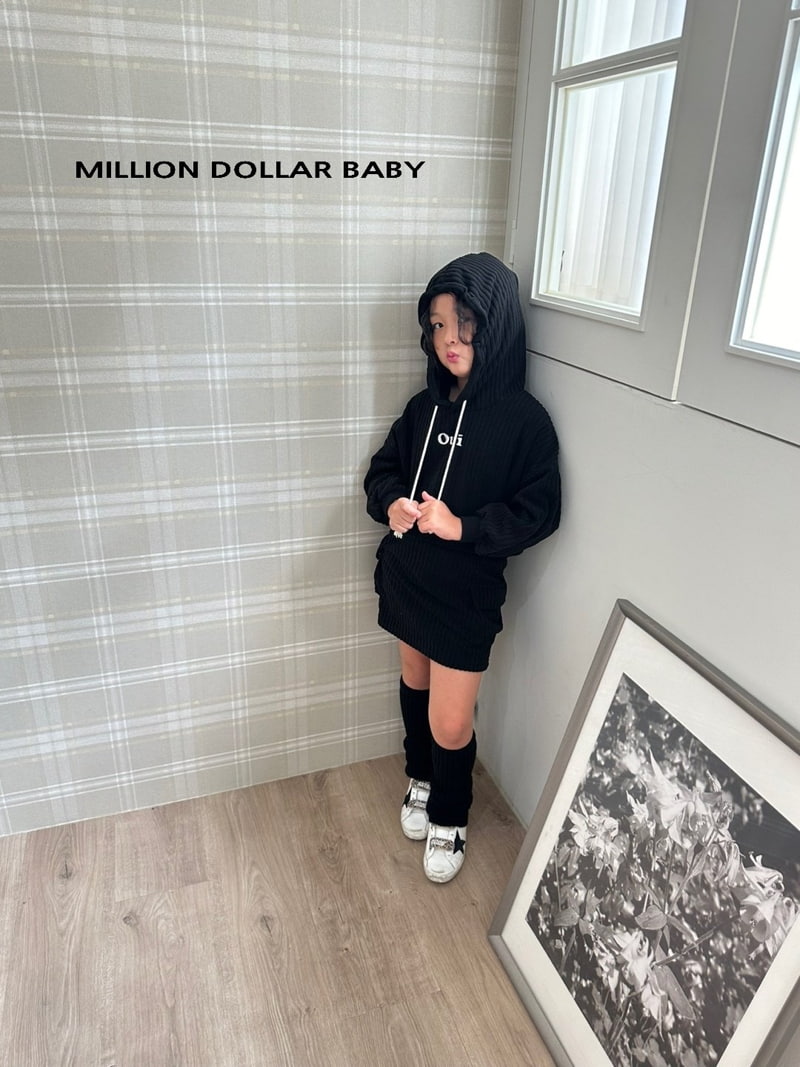 Million Dollar Baby - Korean Children Fashion - #magicofchildhood - Big Rib Hoodie - 6