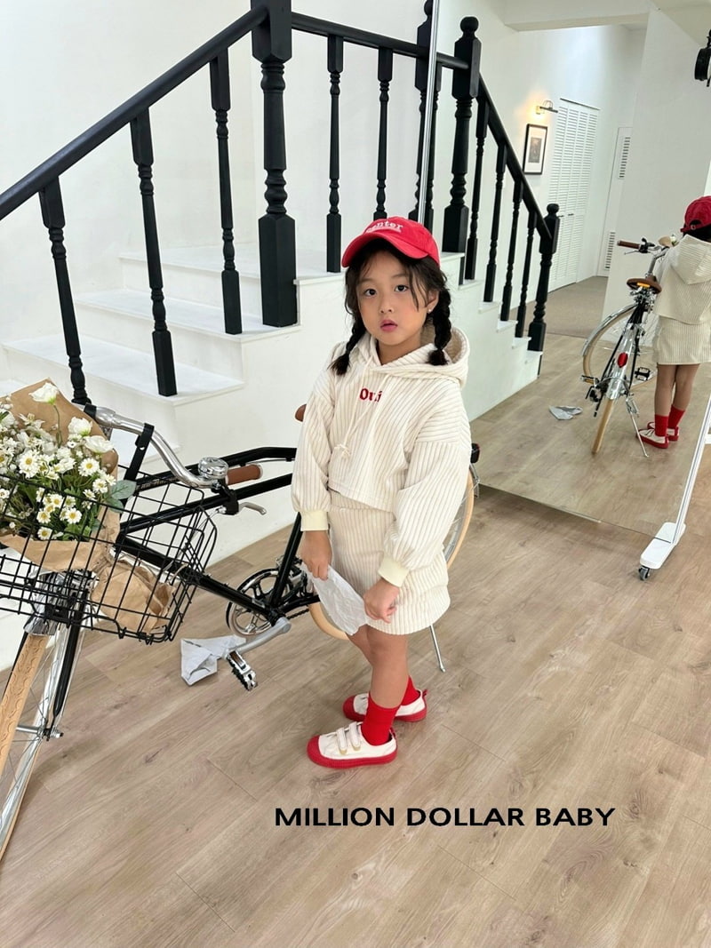 Million Dollar Baby - Korean Children Fashion - #minifashionista - Big Rib Cargo Skirt - 8