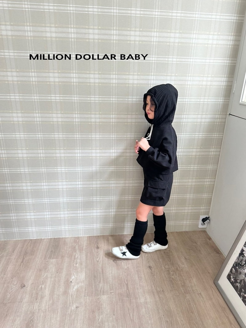 Million Dollar Baby - Korean Children Fashion - #minifashionista - Big Rib Hoodie - 7