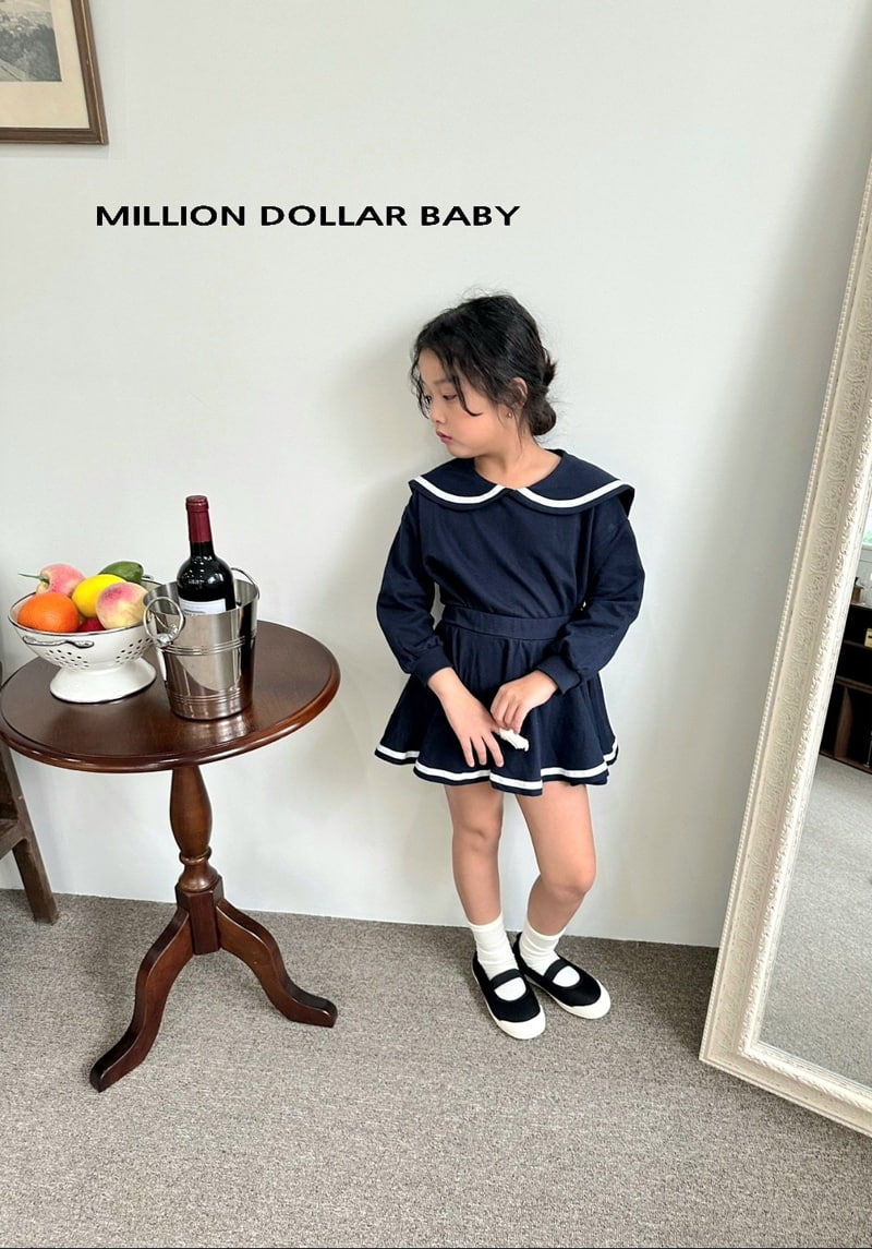 Million Dollar Baby - Korean Children Fashion - #stylishchildhood - Sailor Oui Set - 5