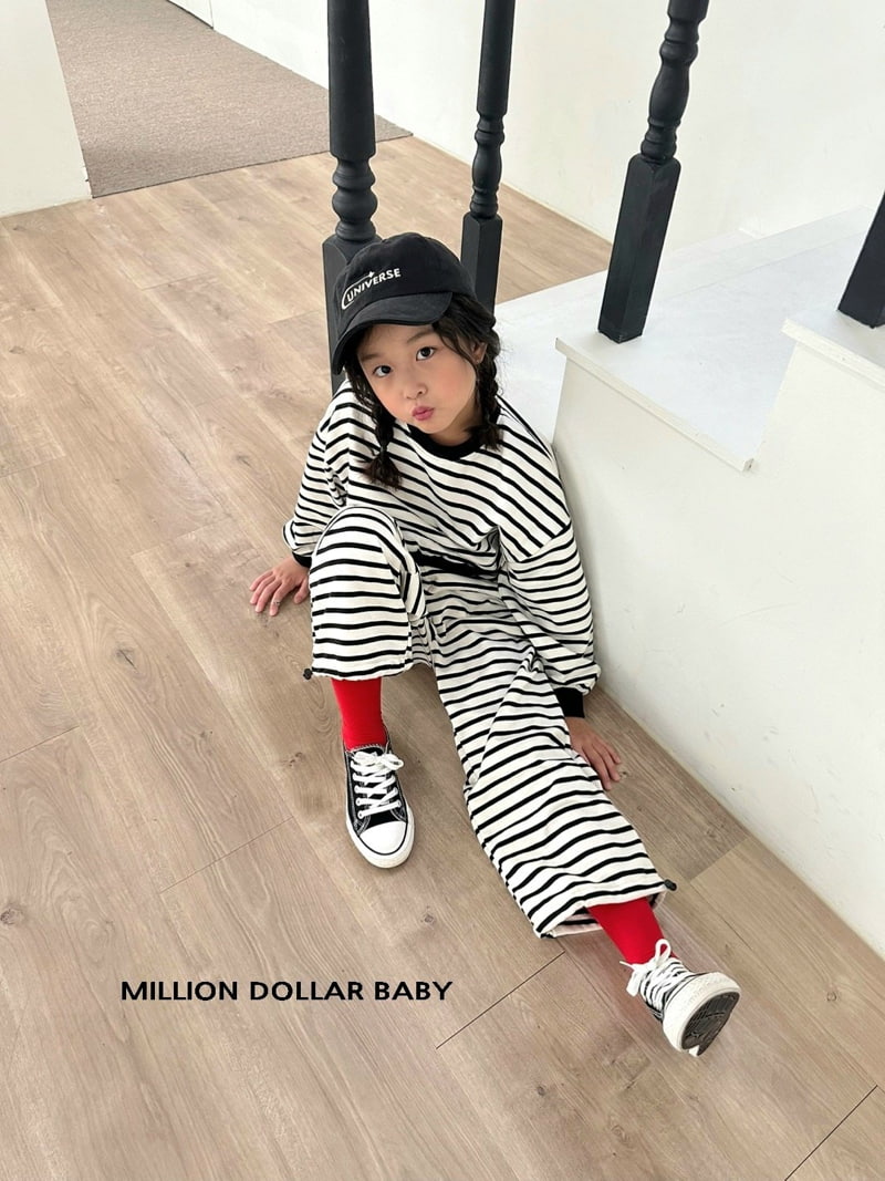 Million Dollar Baby - Korean Children Fashion - #todddlerfashion - Strile String Pants - 8