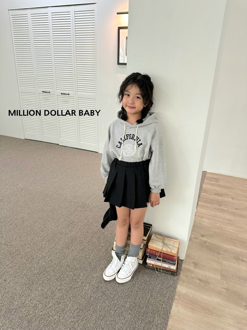 Million Dollar Baby - Korean Children Fashion - #toddlerclothing - California Hoodie