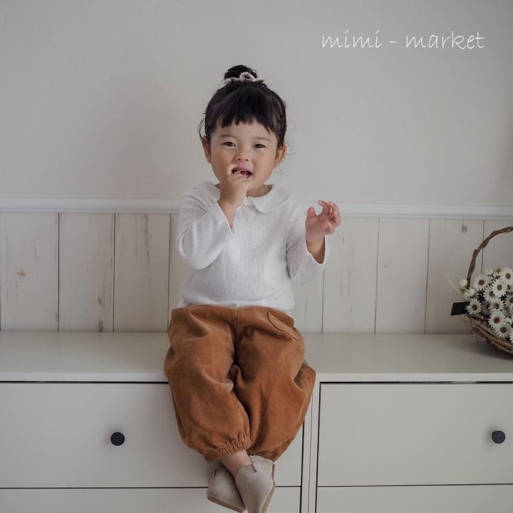 Mimi Market - Korean Baby Fashion - #babyboutique - Corduroy Pocket Pants - 11