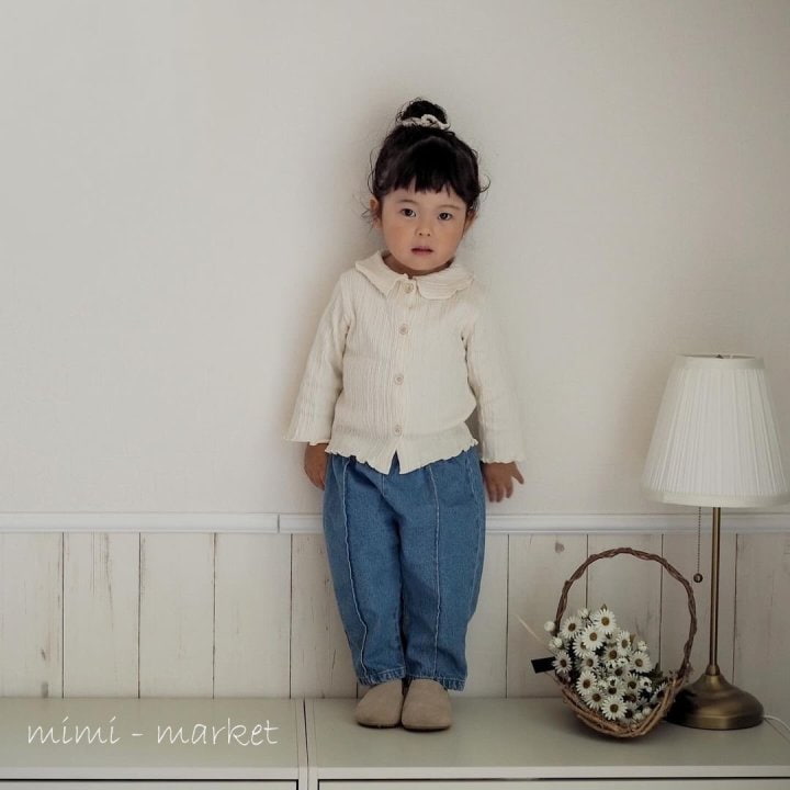 Mimi Market - Korean Baby Fashion - #babyboutique - High Denim Pants - 6