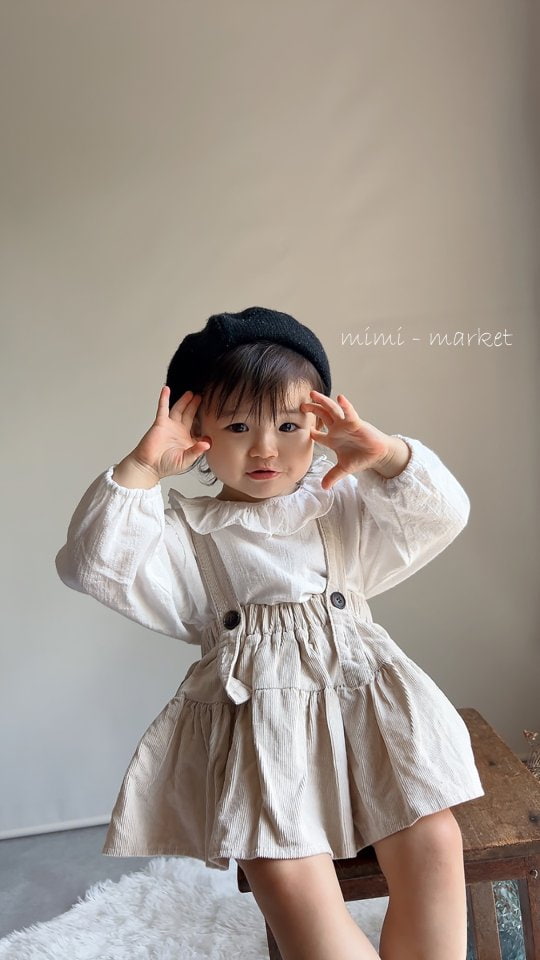 Mimi Market - Korean Baby Fashion - #babyboutiqueclothing - Corduroy Cancan Skirt - 10