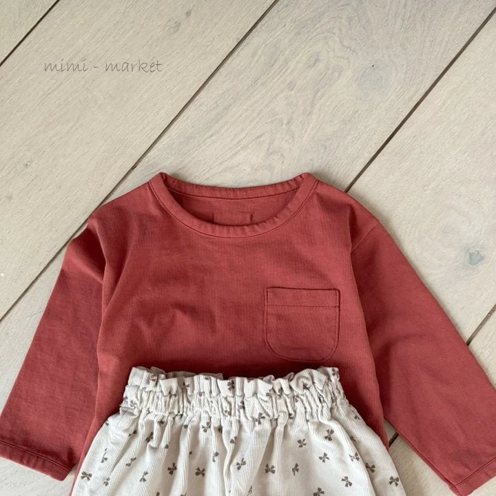 Mimi Market - Korean Baby Fashion - #babylifestyle - Pocket Tee - 8