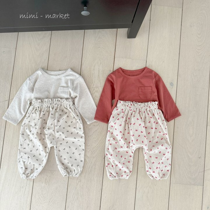 Mimi Market - Korean Baby Fashion - #babyoninstagram - Pocket Tee - 9