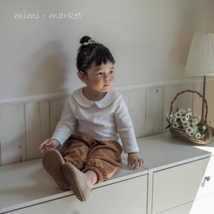 Mimi Market - Korean Baby Fashion - #babyoninstagram - Eve Collar Tee - 6