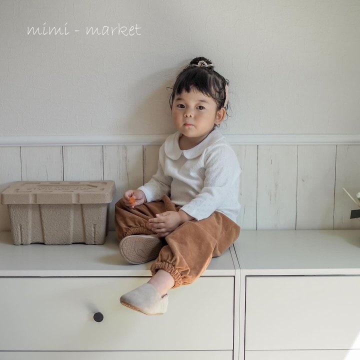 Mimi Market - Korean Baby Fashion - #babylifestyle - Corduroy Pocket Pants - 4