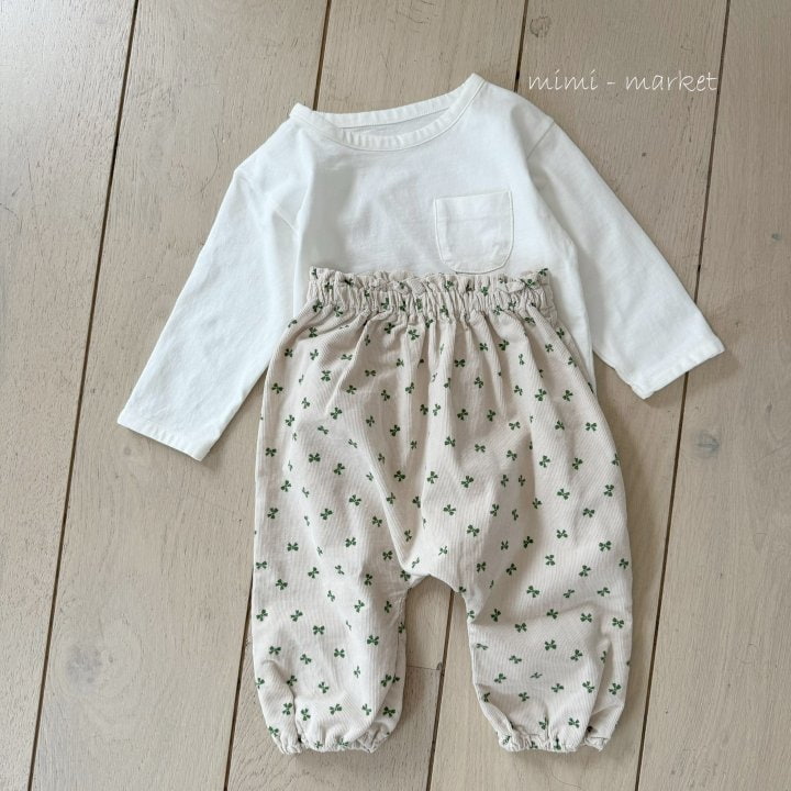 Mimi Market - Korean Baby Fashion - #babyootd - Pocket Tee - 10