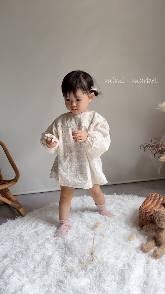 Mimi Market - Korean Baby Fashion - #babyootd - Embro One-piece - 3