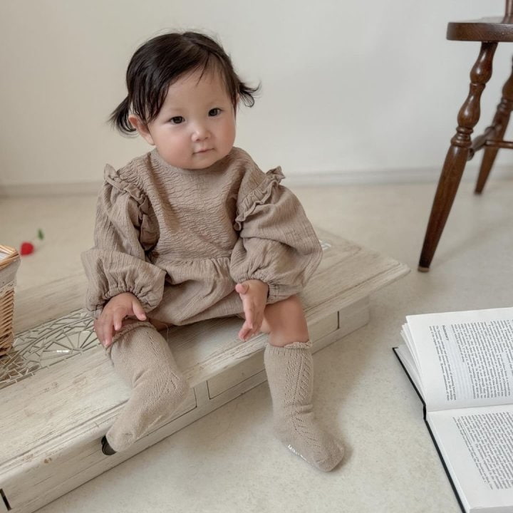 Mimi Market - Korean Baby Fashion - #babyootd - Crunch Bodysuit - 9