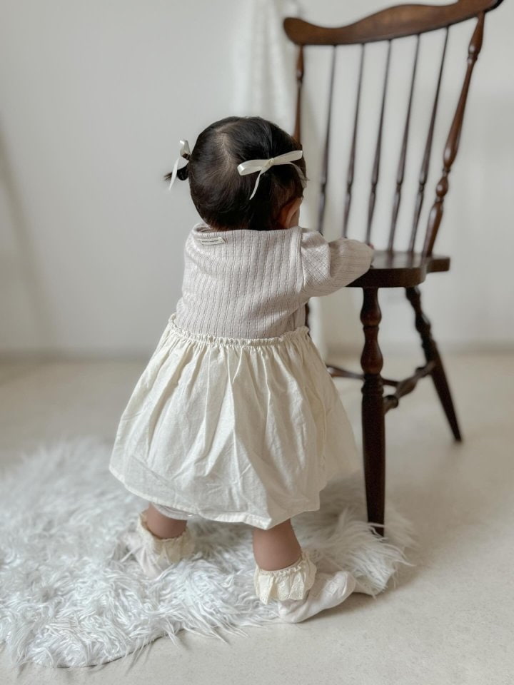 Mimi Market - Korean Baby Fashion - #babyootd - Ballet Bodysuit - 8