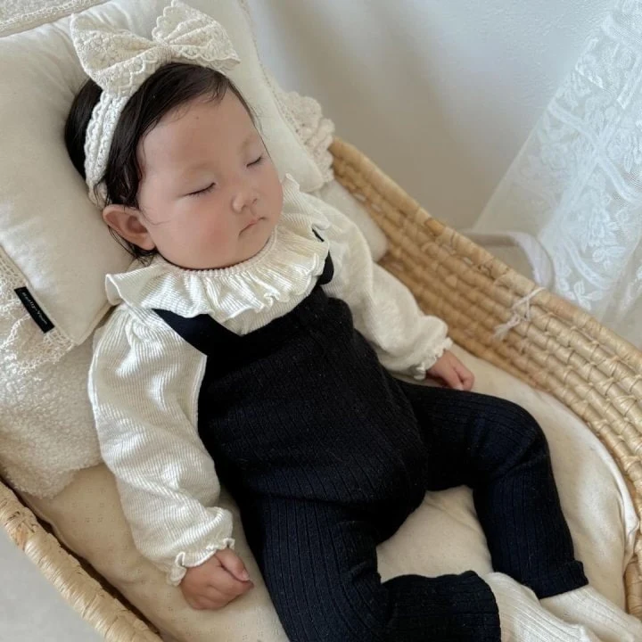 Mimi Market - Korean Baby Fashion - #babyoutfit - Jeje Suspender Pants - 8