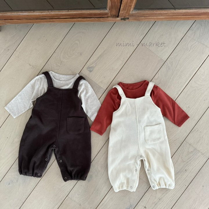 Mimi Market - Korean Baby Fashion - #babyoutfit - Bread Jumpsuit - 5